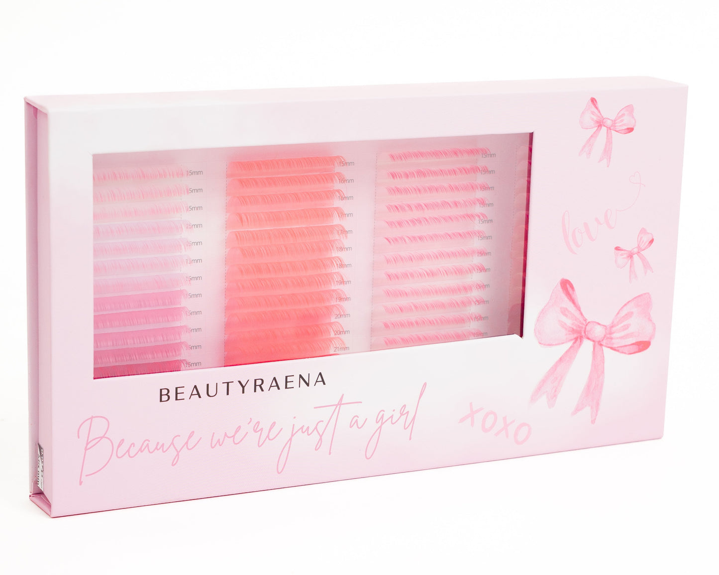 ‘’We’re just a girl” Pink Collection - Big Lash Tray