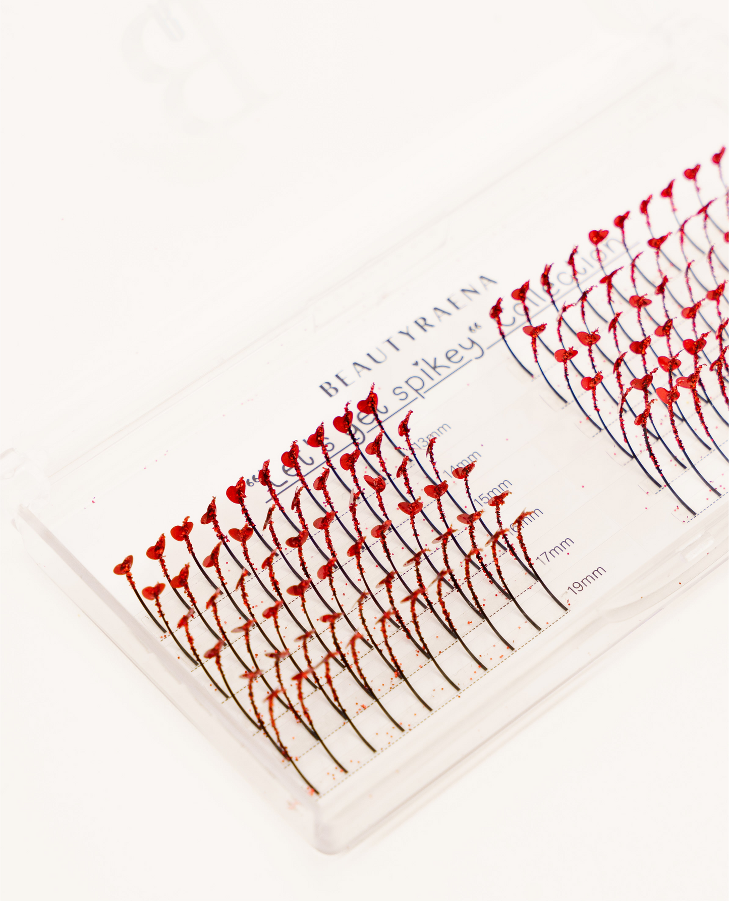 Pre-Made Spikes with Red Hearts