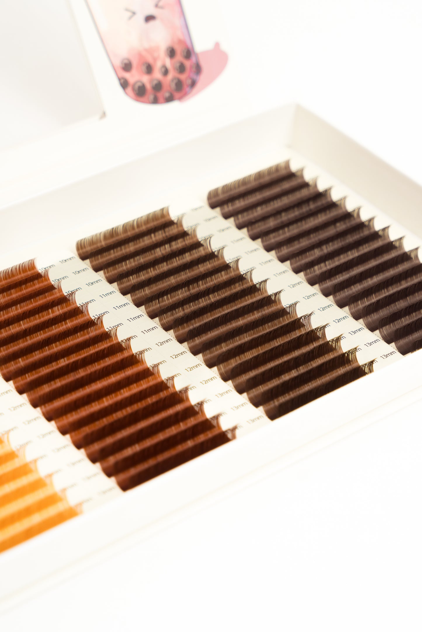 “It’s Boba Brown” Lash Tray Collection