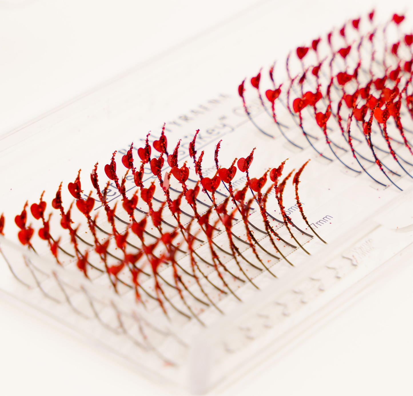 Pre-Made Spikes with Red Hearts