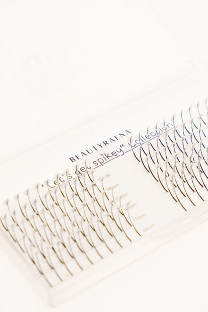 Pre-Made Spikes with White Hearts